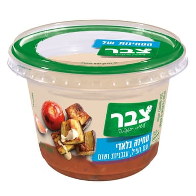 טחינה בלאדי חציל עגבניות שום צבר 350