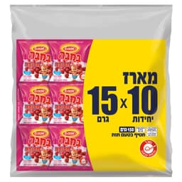 במבה מתוקה מארז  10*15 גרם