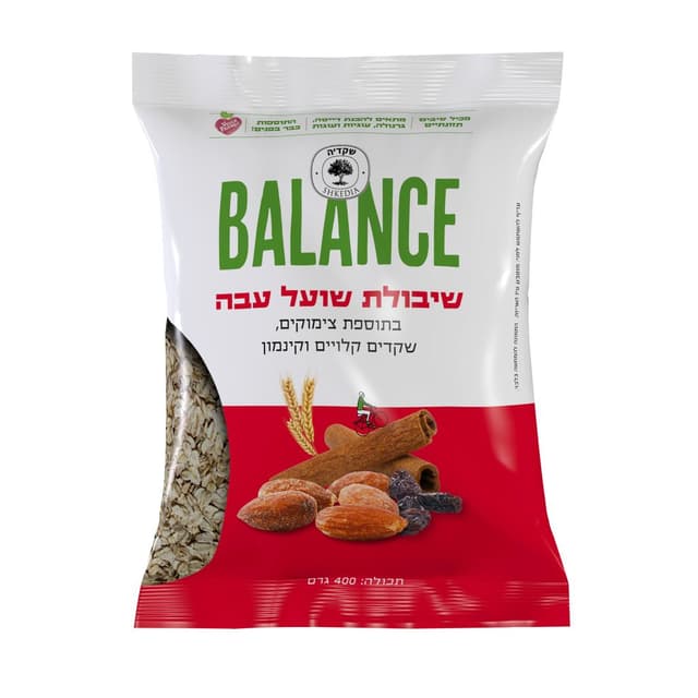 קוואקר בתוספת צימוקים שקדים קלויים וקי