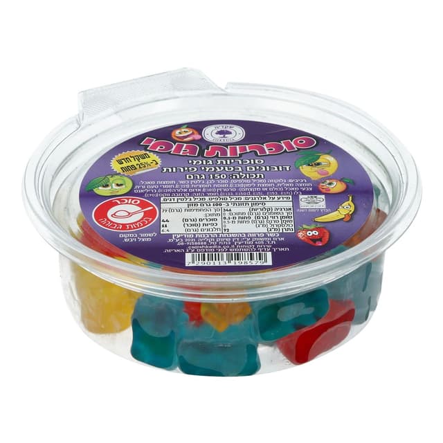 סוכריות גומי בטעם דו