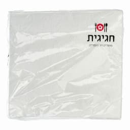 מפית מובלטת לבן (15