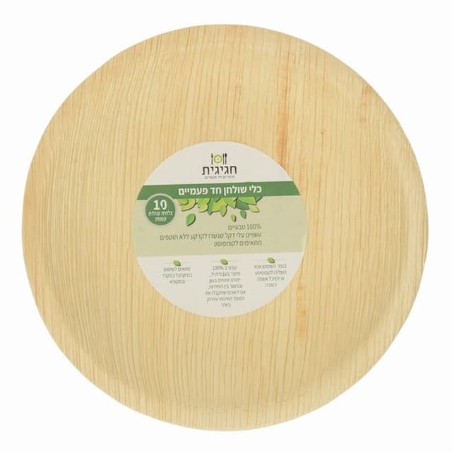 צלחת עגולה קטנה (10