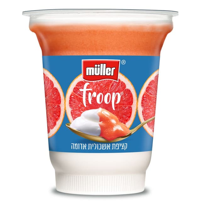 מולר פרופ קציפת אשכולית אדומה 150גר