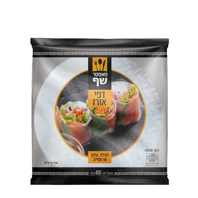 דפי אורז 16 ס"מ 400 גרם