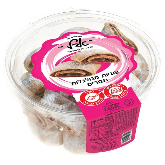 עוגיות מגולגלות תמרים 500 ג*