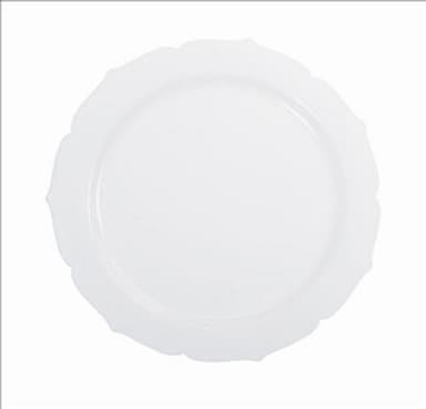 טוסקנה צלחת 7' לבן 1