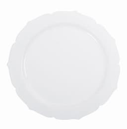 טוסקנה צלחת 10' לבן