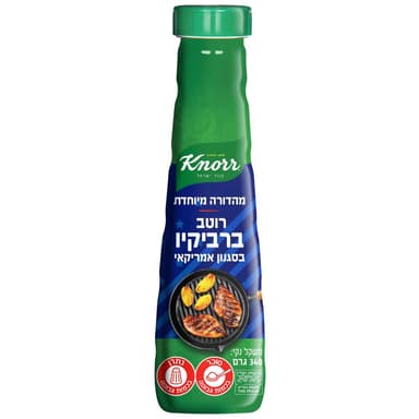 רוטב קנור ברביקיו בסגנון אמריקאי  340 גר