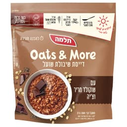 תלמה - דייסת שיבולת שועל עם שוקולד וצ'יה 300 גרם