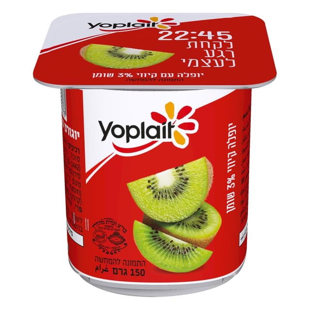 יופלה בטעם קיווי 3% 150ג