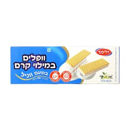 וופלים במילוי קרם בטעם וניל