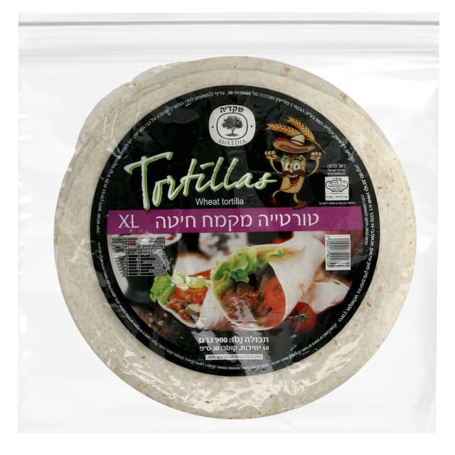 טורטיה קמח חיטה 30 ס