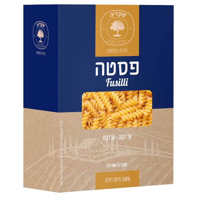 פסטה פוזילי חרדל 400 גרם