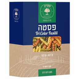 פסטה פוזילי 3 צבעים 400ג