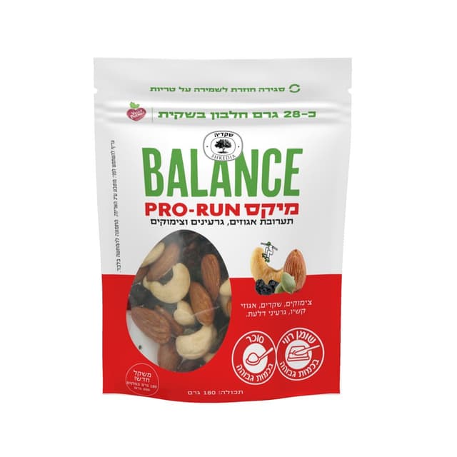 מיקס PRO-RUN תערובת אגוזים וגרעינים