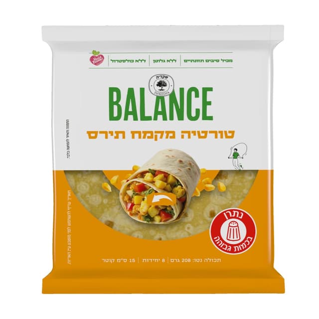 טורטיה 20ס"מ 810גר ללא גלוטן