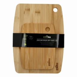 סט 2 קרשי חיתוך במבו