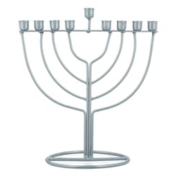 חנוכייה מתכת צבעונית