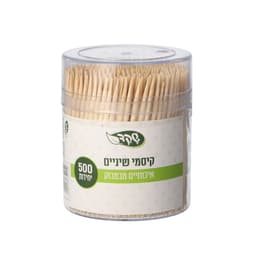 קיסמי שיניים מבמבוק 500