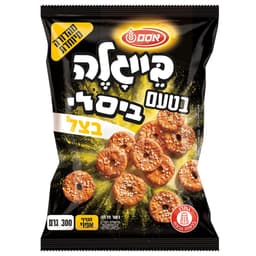 בייגלה שטוחים בטעם ביסלי בצל  300 גרם