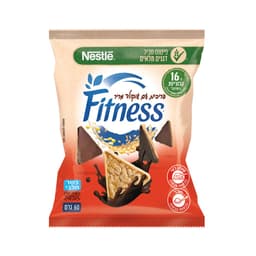 פיטנס פריכיות בציפוי שוקולד מריר  60גר