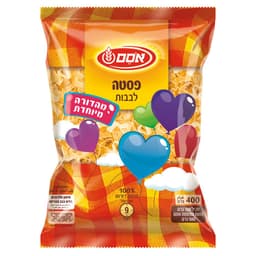 אסם פסטה לבבות חדש 1400 גרם