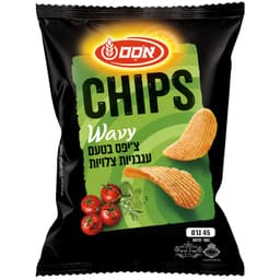 צ`יפס גלי עגבניות צלויות 45ג