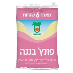 משקה פונץ' בננה שק225*6.