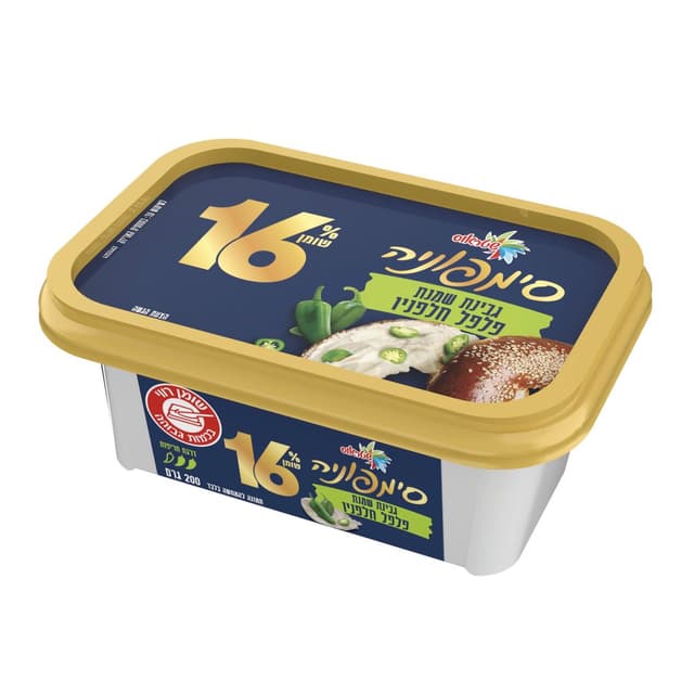 סימפוניה 16% פלפל חלפיניו 200 גר`