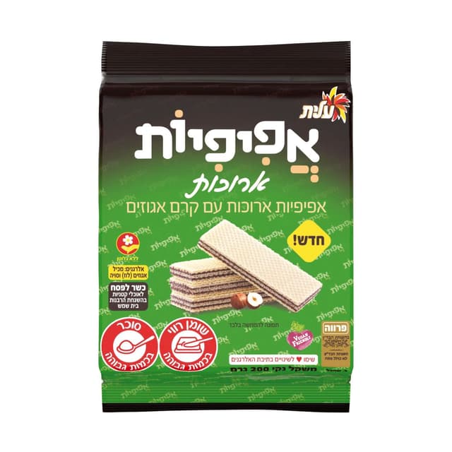 אפיפית בטעם אגוזים 200גר כשל"פ