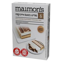 פודינג בטעם אייס קפה 80 גרם