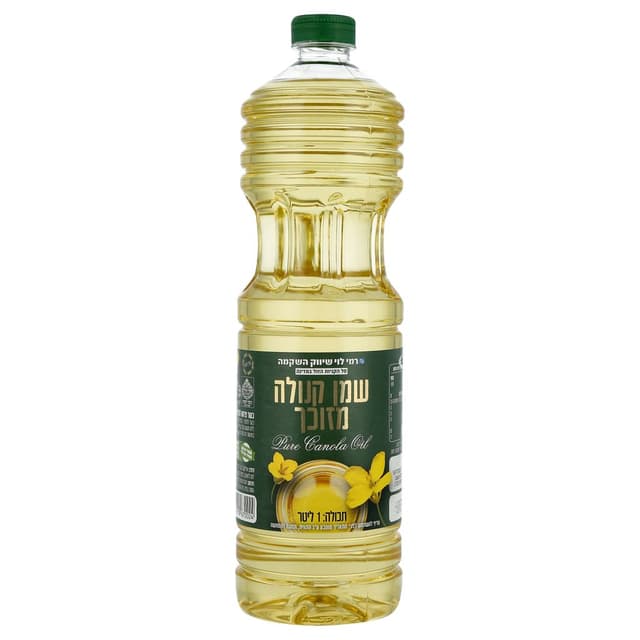 שמן קנולה מזוכך 1 לי