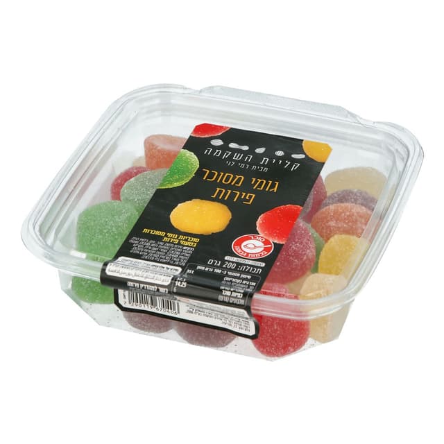 גומי פירות מסוכר 200