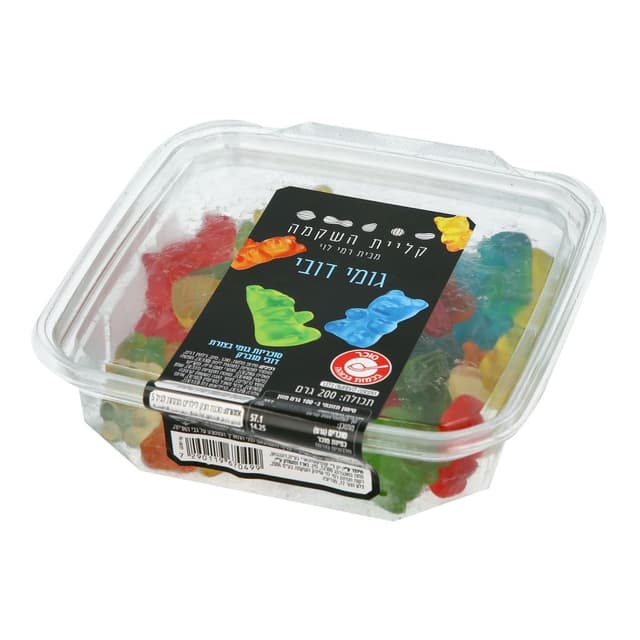 גומי דובי 200ג בקופס