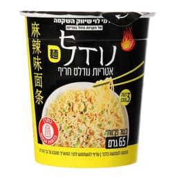 מנה חמה נודלס טעם חר