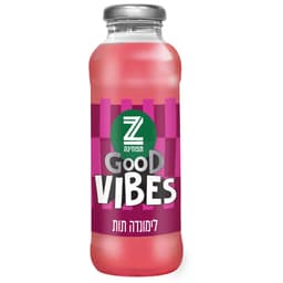 משקה לימונדה תות 330 מ"ל תפוזינה