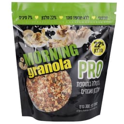 גרנולה תוספת חלבון ו