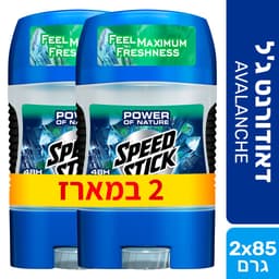 ספיד סטיק - ספיד סטיק ג'ל לגבר כח הטבע אולנג 85 גרם * זוג