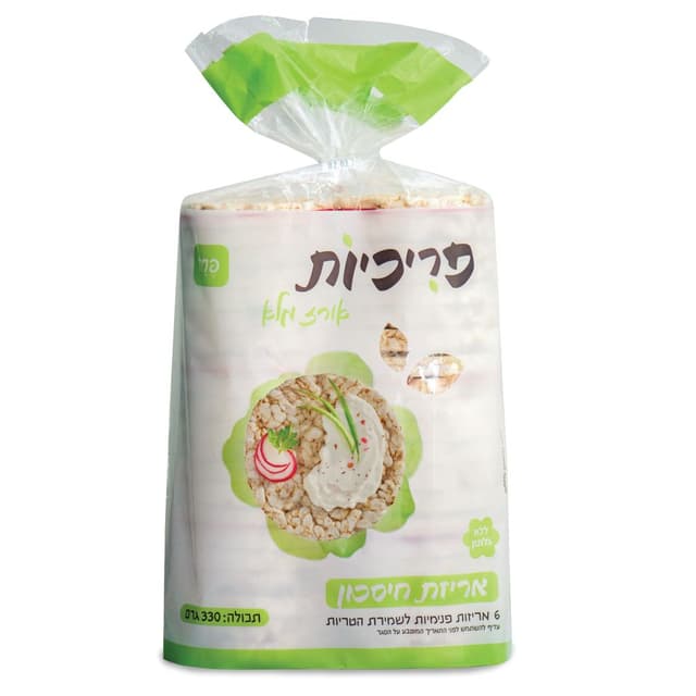 פריכיות אורז 350 גרם