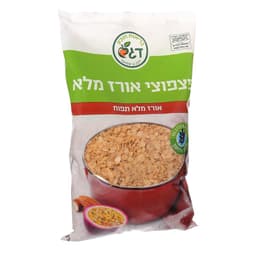 דגש פצפוצי אורז מלא