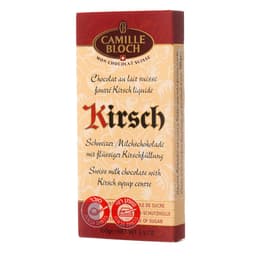שוקולד קמיל בלוך קירש חלב 100 גר