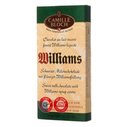 שוקולד קמיל בלוך וויליאמס חלב 100 גר