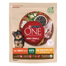 ONE עוף לגורי לכלב מיני