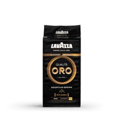 קפה לוואצה קלוי וטחון אורו שחור 250 גר