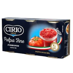 עגבניות פולפה 3*400 גר CIRIO