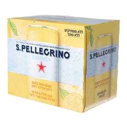 שישיית סן פלגרינו אסנזה לימון  330 מ"ל