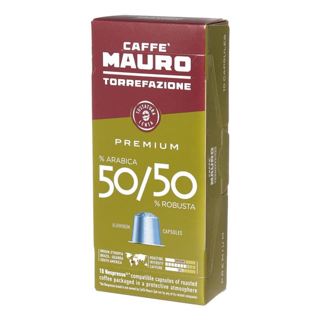 קפה מאורו פרימיום קפסולות אלומי