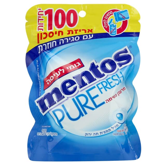 מנטוס פיור פרש בטעם