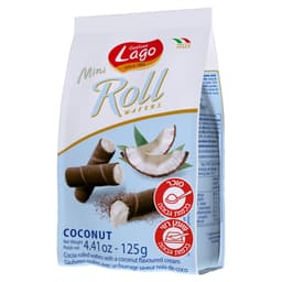 גלילי ופל לאגו מיני רול קרם קוקוס 125 גר