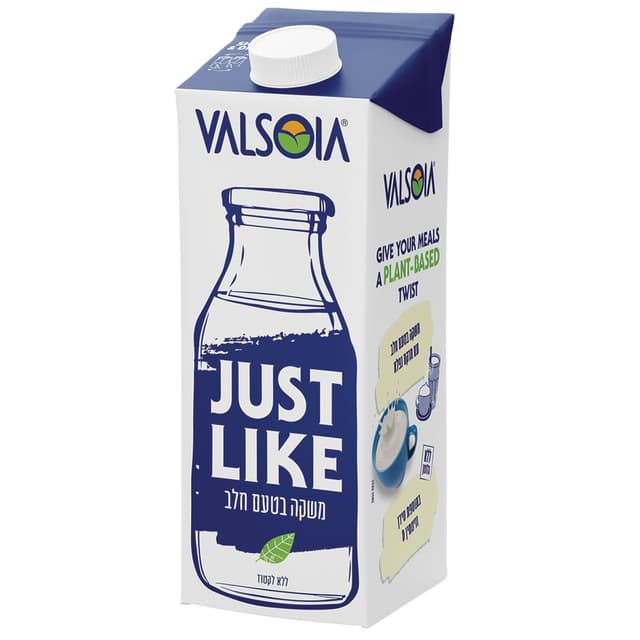משקה בטעם חלב וולסויה JUST LIKE 1 ליטר